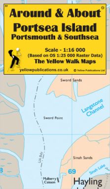 Portsea Island, Portsmouth & Southsea Walking Map