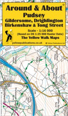 Pudsey, Gildersome, Drighlington, Birkenshaw & Tong Street Walking Map