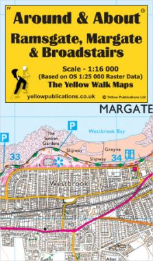 Ramsgate, Margate & Broadstairs Walking Map