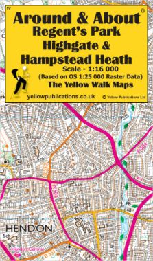 Regent's Park, Highgate & Hampstead Heath Walking Map