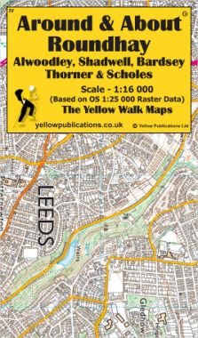 Roundhay, Alwoodley, Shadwell, Bardsey, Thorner & Scholes Walking Map