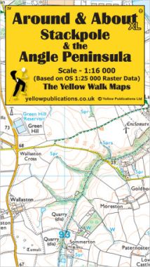 Stackpole & Angle Peninsula 'XL' Walking Map