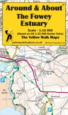 The Fowey Estuary Walking Map