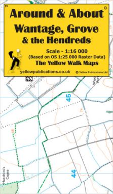 Wantage, Grove & the Hendreds Walking Map