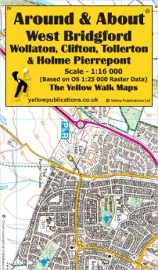 West Bridgford, Wollaton, Clifton, Tollerton & Holme Pierrepont Walking Map