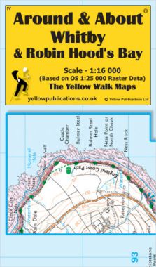 Whitby & Robin Hood's Bay Walking Map