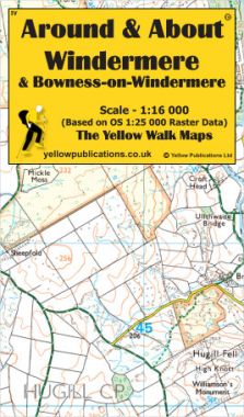 Windermere & Bowness-on-Windermere Walking Map