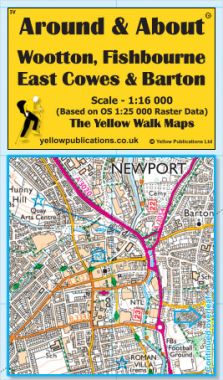 Wootton, Fishbourne, East Cowes & Barton Walking Map