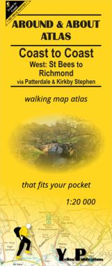Coast to Coast Map Atlas - C2C – St Bees to Richmond Western Section