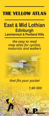 East & Mid Lothian; Edinburgh, Lammermuir & Pentland Hills Map Atlas