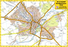 Stratford upon Avon Street Map stratford-upon-avon-street-map