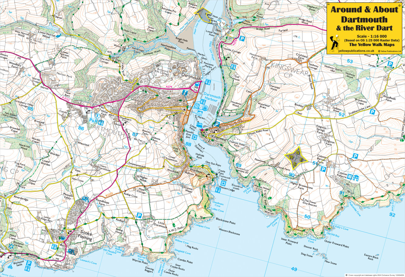 dartmouth-the-river-dart-walking-map