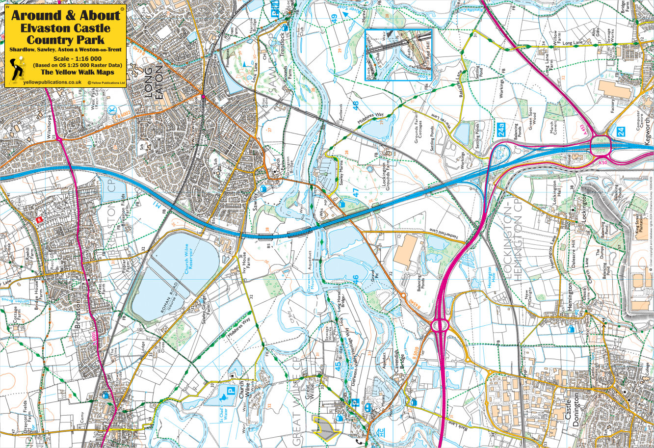 elvaston-castle-country-park-walking-map