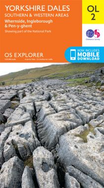 Explorer OL 02 Yorkshire Dales - S and W areas Walking Map