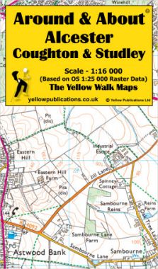 Alcester, Coughton & Studley Walking Map