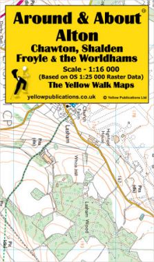 Alton, Chawton, Shalden, Froyle & the Worldhams Walking Map