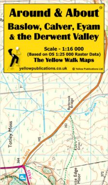 Baslow, Calver, Eyam & the Derwent Valley Walking Map