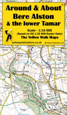 Bere Alston & the lower Tamar Walking Map