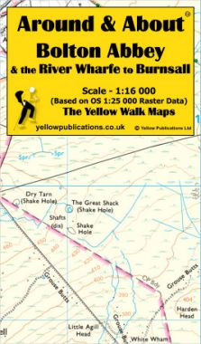 Bolton Abbey & the River Wharfe to Burnsall Walking Map