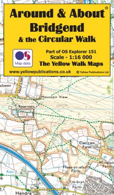 Bridgend & the Circular Walk Walking Map