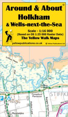 Holkham & Wells-next-the-Sea Walking Map