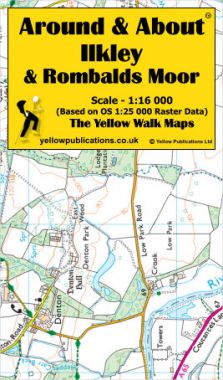 Ilkley & Rombalds Moor Walking Map