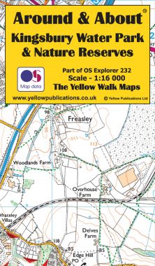 Kingsbury Water Park & Nature Reserves Walking Map