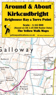 Kirkcudbright, Brighouse Bay & Torrs Point Walking Map