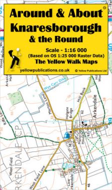 Knaresborough & The Round Walking Map