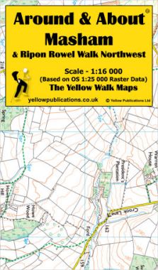 Masham & Ripon Rowel Walk Northwest Walking Map