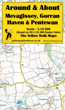 Mevagissey, Gorran Haven & Pentewan Walking Map