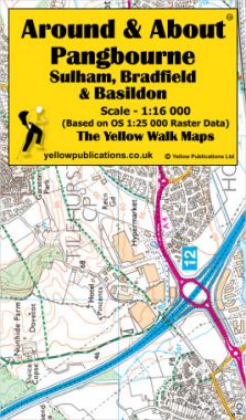 Pangbourne, Sulham, Bradfield & Basildon Walking Map