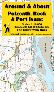 Polzeath, Rock & Port Isaac Walking Map