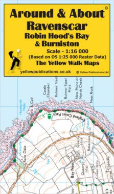 Ravenscar, Robin Hood's Bay & Burniston Walking Map