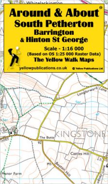 South Petherton, Barrington & Hinton St George Walking Map