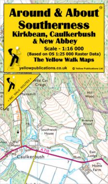 Southerness, Kirkbean, Caulkerbush & New Abbey Walking Map