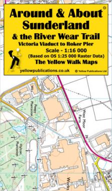 Sunderland & the River Wear Trail Walking Map