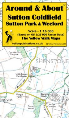 Sutton Coldfield, Sutton Park & Weeford Walking Map