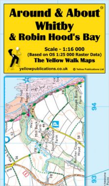 Whitby & Robin Hood's Bay Walking Map