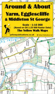 Yarm, Egglescliffe & Middleton St George Walking Map