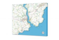 Canvas map of Dartmouth
