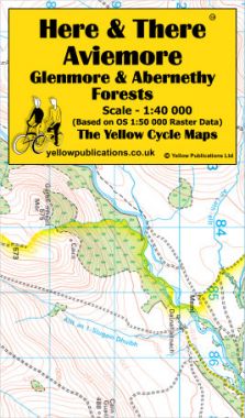 Aviemore, Glenmore & Abernethy Forests Cycling Map
