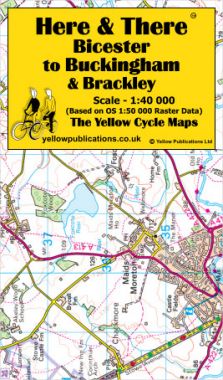 Bicester to Buckingham & Brackley Cycling Map