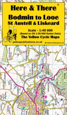 Bodmin to Looe, St Austell & Liskeard Cycling Map
