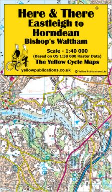 Eastleigh to Horndean Cycling Map