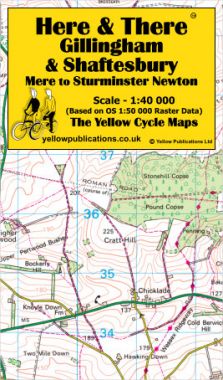 Gillingham & Shaftesbury, Mere to Sturminster Newton Cycling Map
