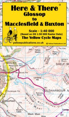 Glossop to Macclesfield & Buxton Cycling Map