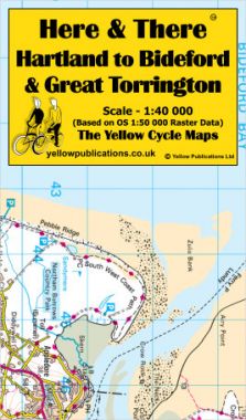 Hartland to Bideford & Great Torrington Cycling Map
