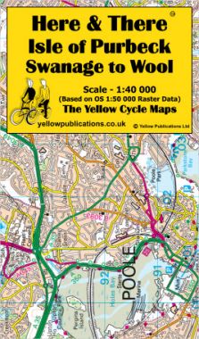 Isle of Purbeck, Swanage to Wool Cycling Map