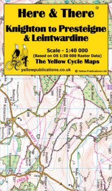 Knighton to Presteigne & Leintwardine Cycling Map